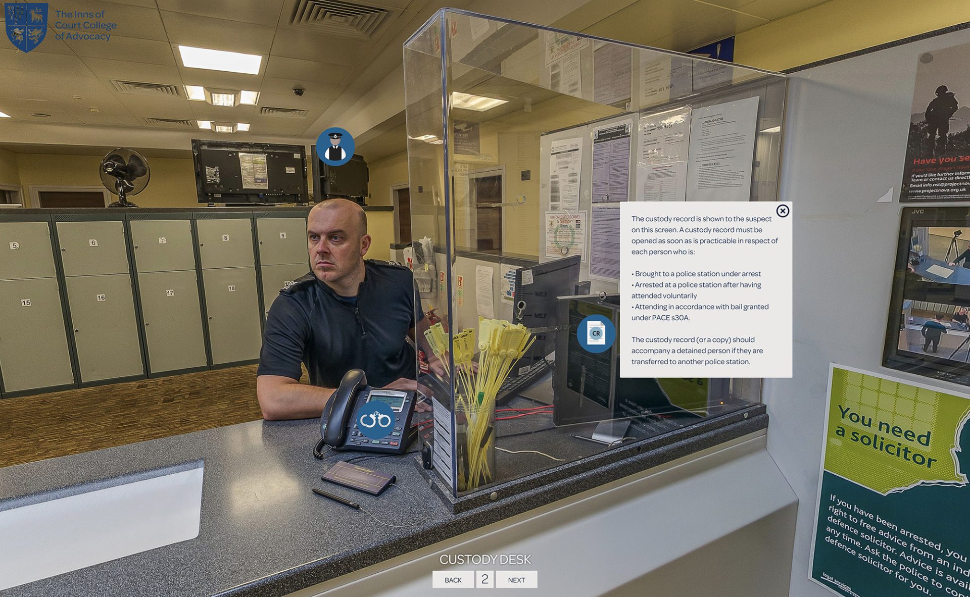 ICCA virtual arrest procedure