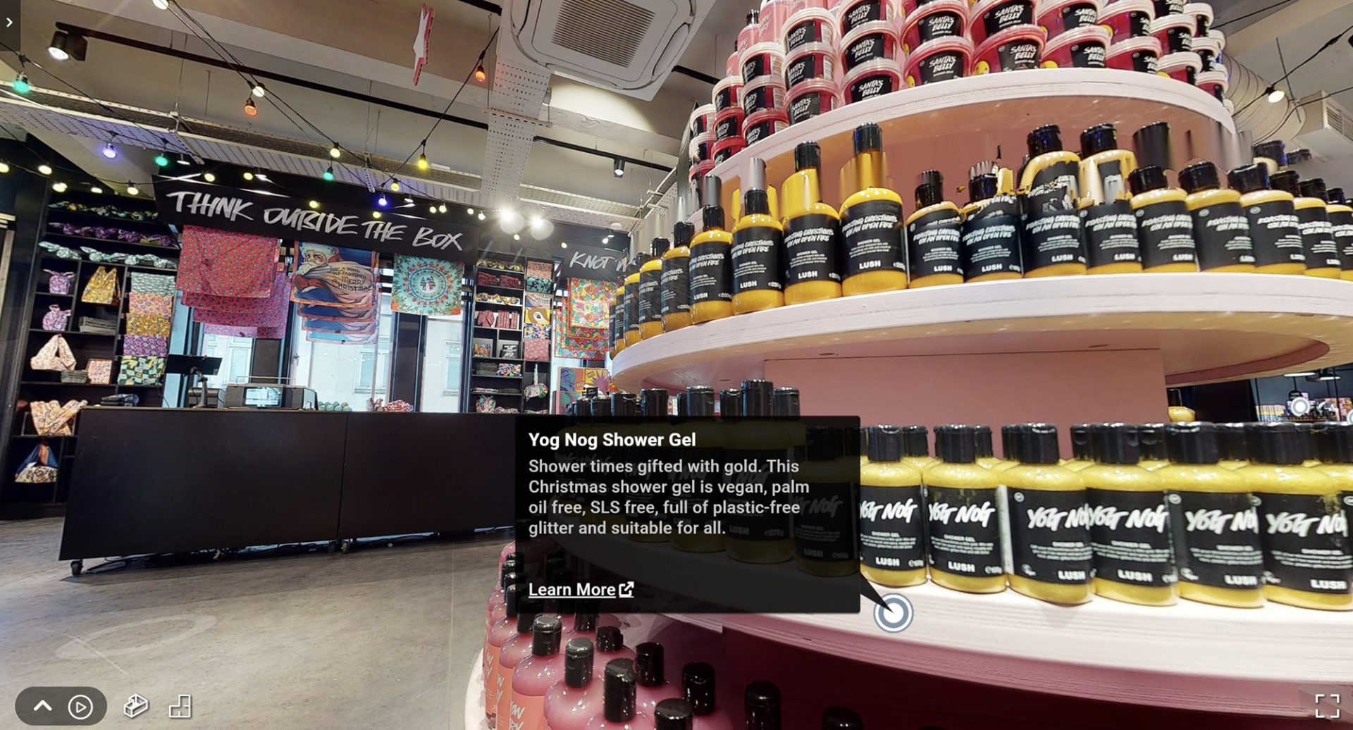 LUSH virtual shop tour