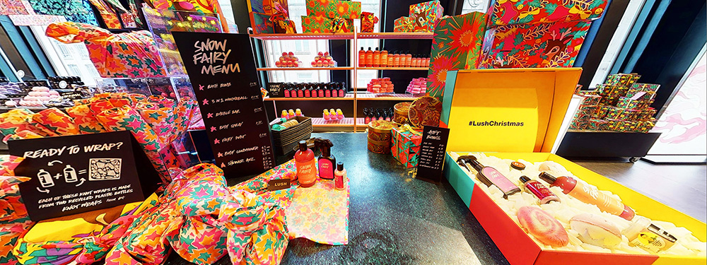 LUSH virtual shop tour