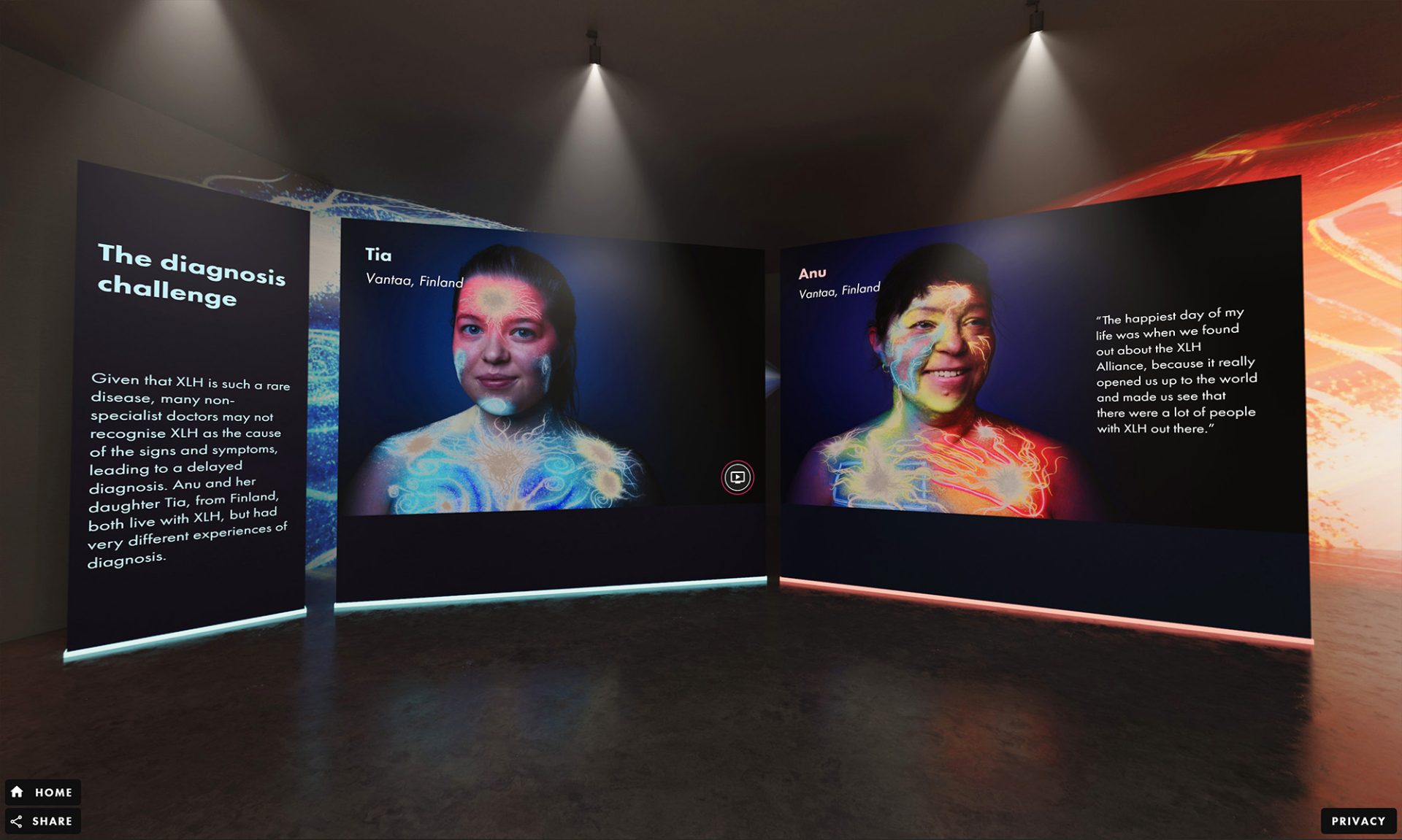 Xlh virtual exhibition 3D