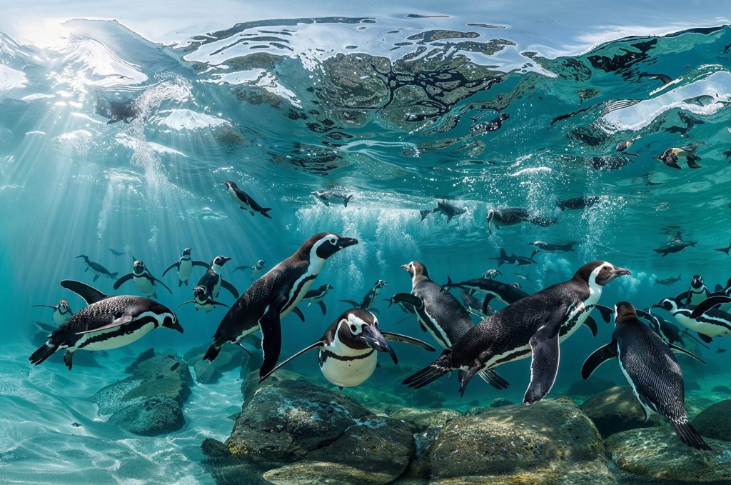 ZSL London Zoo penguins 360 video