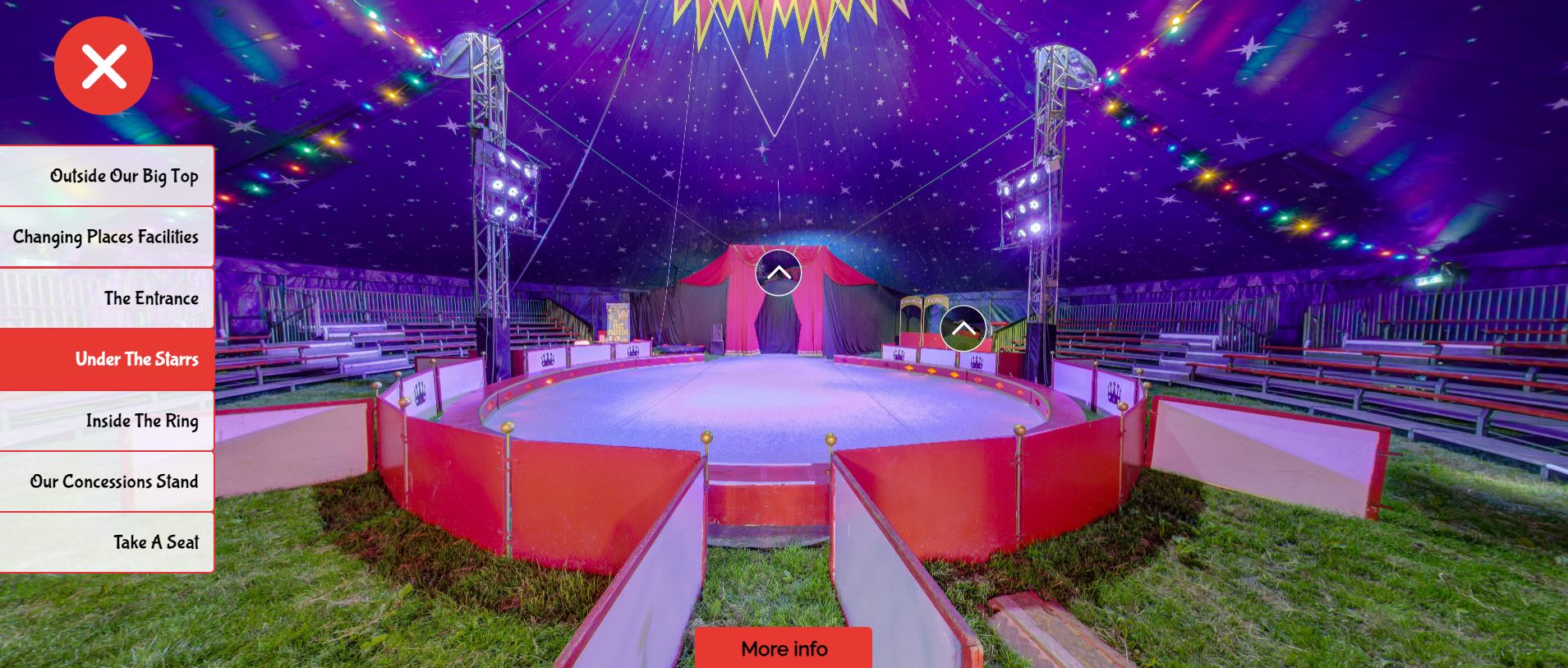 Circus Starr virtual tour