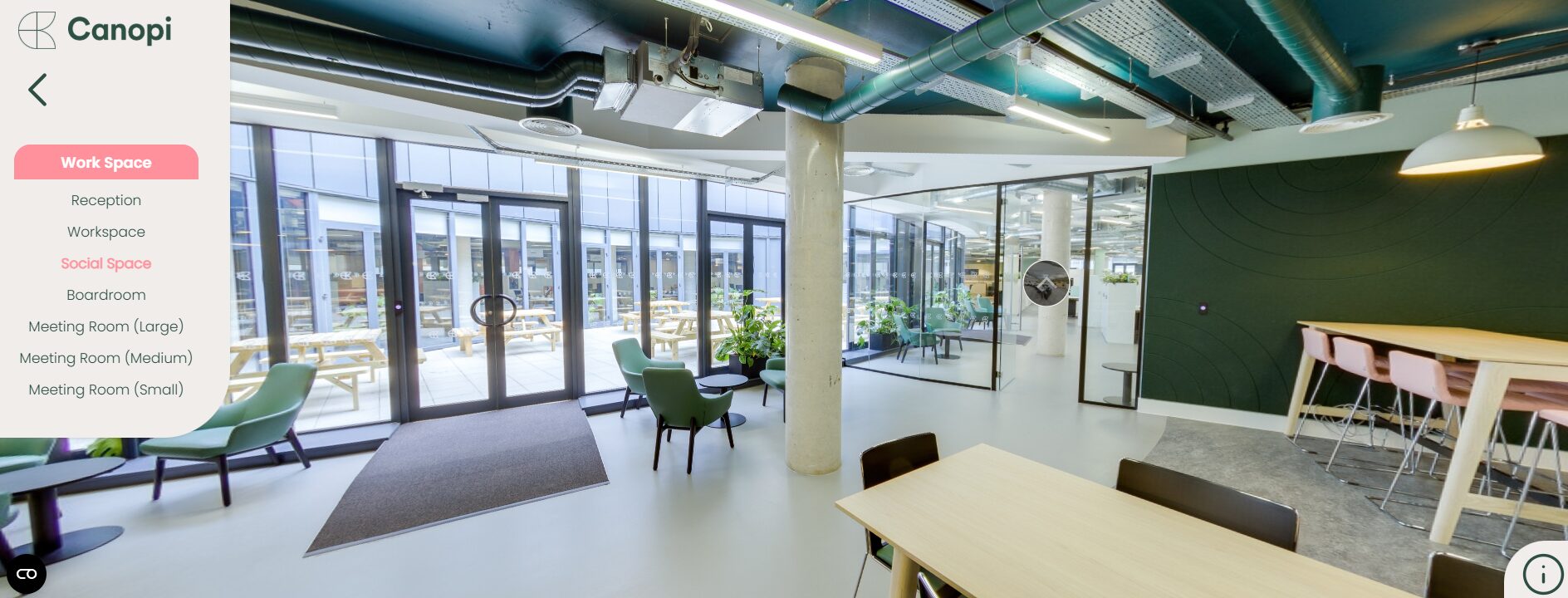 Canopi virtual tour